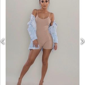 Nude romper